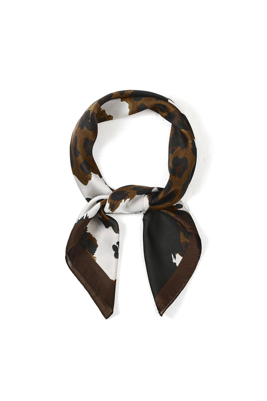 Sciarpe estive con stampa animalier, casual, in poliestere, accessori per tutti i giorni