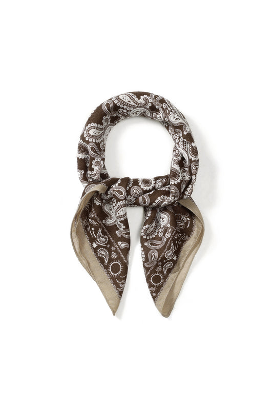 Sciarpe invernali con motivo paisley, in velluto classico, accessori per tutti i giorni