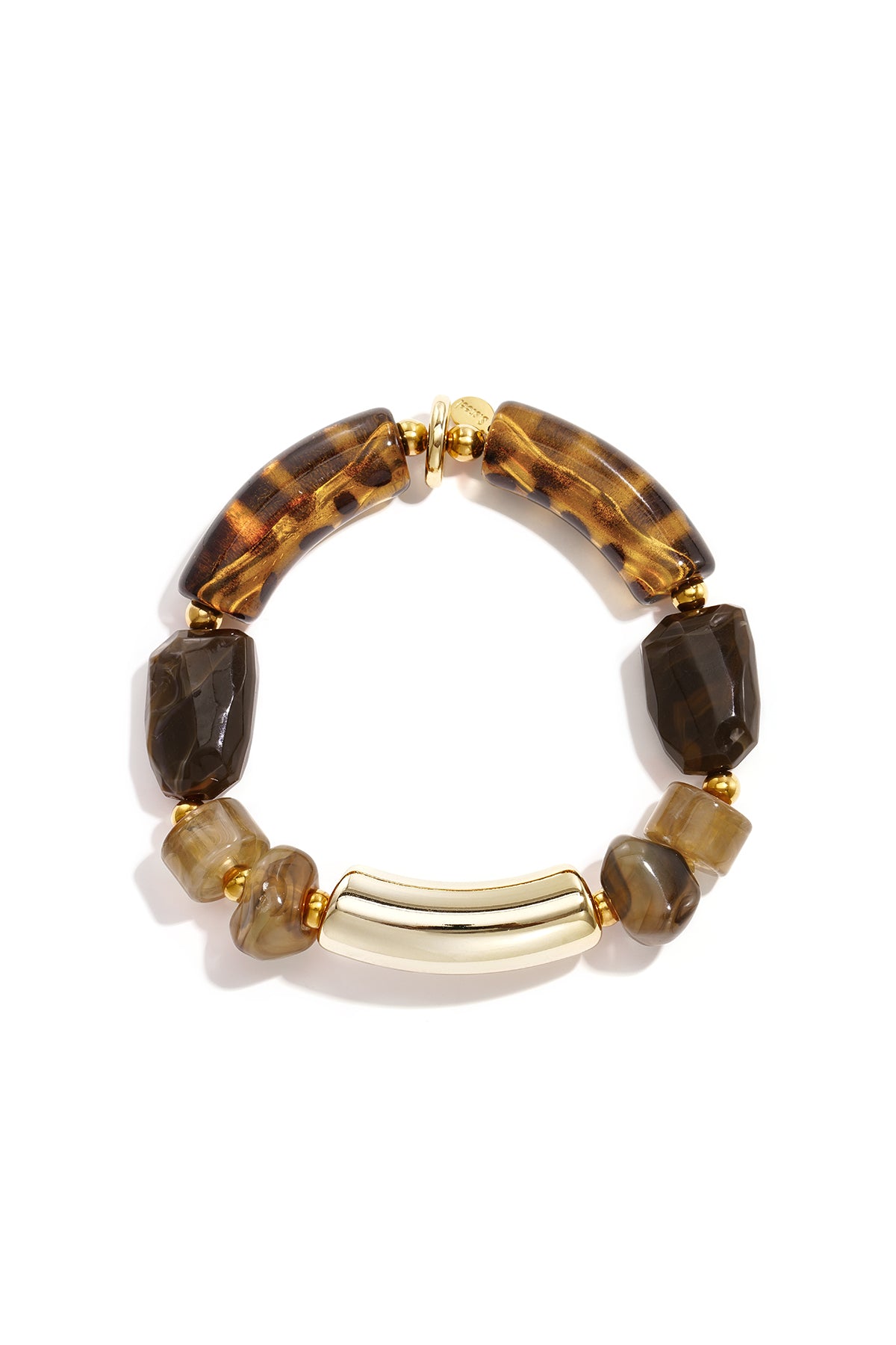 Braccialetti con perline acriliche, perline semplici, serie Simple Daily, gioielli da donna