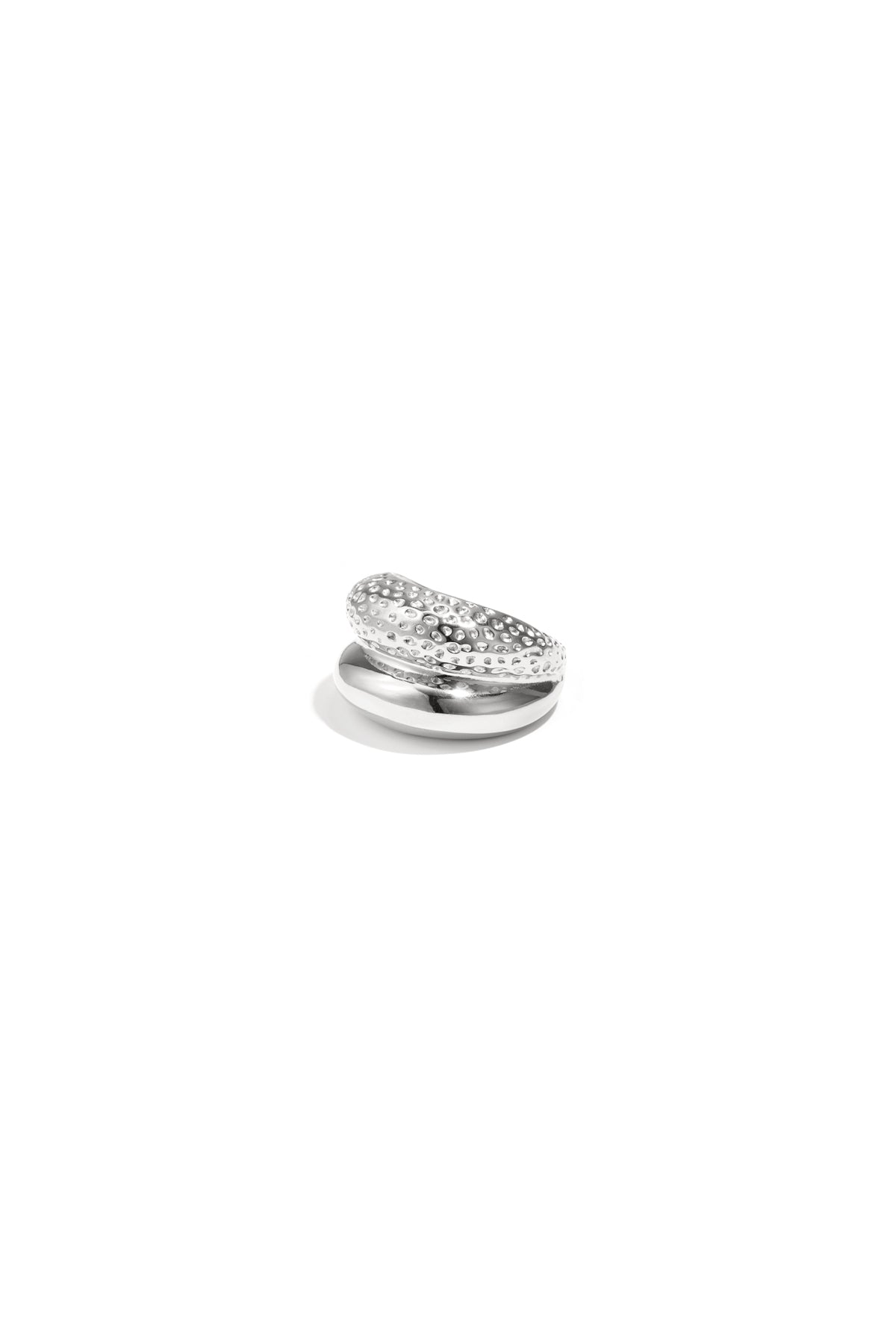 Doppio anello con struttura