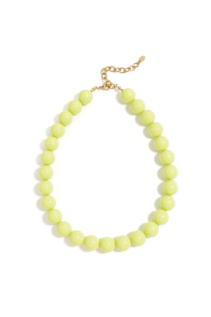 Collana con perle grandi