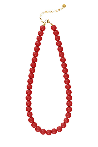 Collana con perle medie-10mm