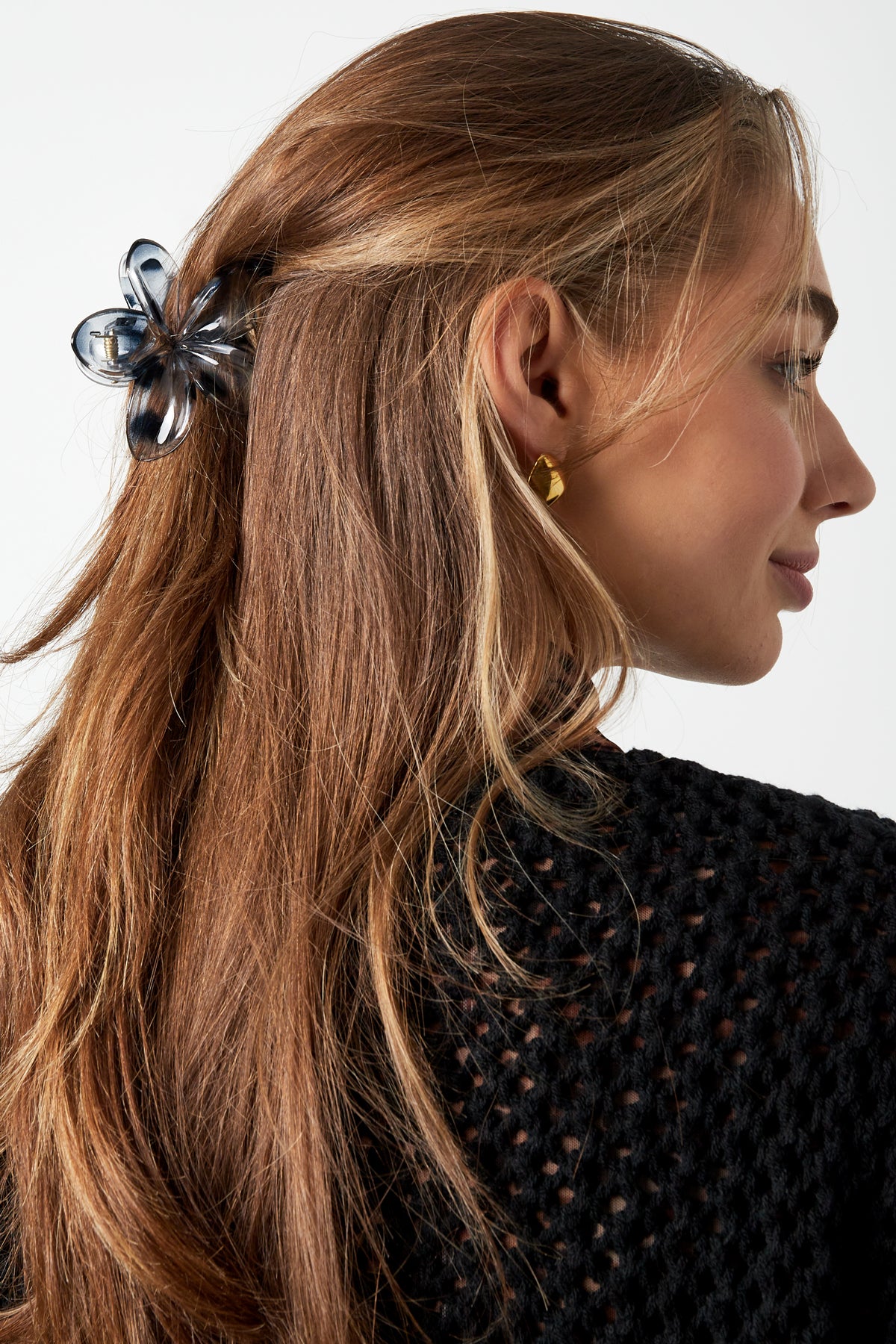 Fermaglio per capelli con fiore hawaiano
