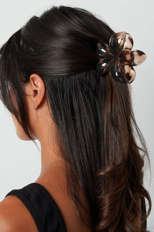 Fermaglio per capelli con fiore hawaiano
