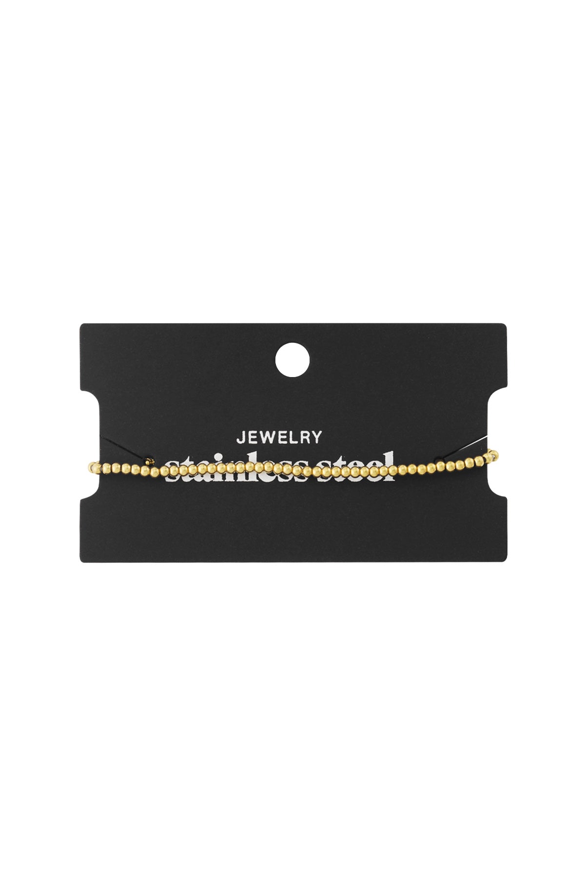 braccialetti di perline solide - 2,5 mm