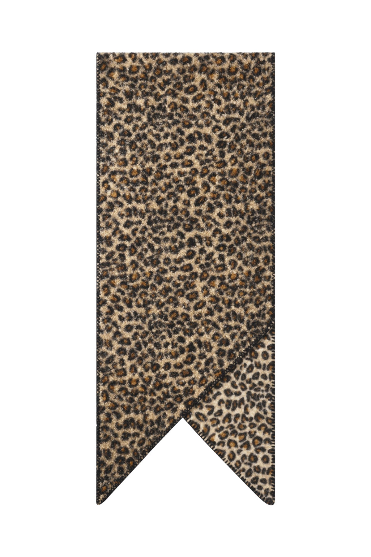 Sciarpe invernali stampa leopardata casual in poliestere quotidiano