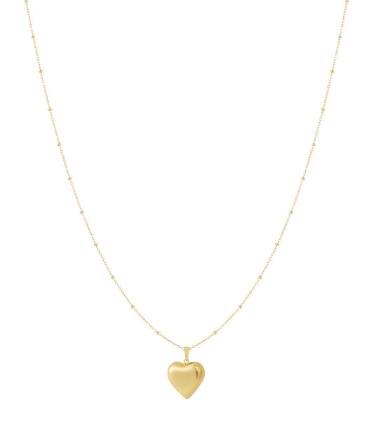 Collane con ciondolo in acciaio inossidabile a forma di cuore casual quotidiane
