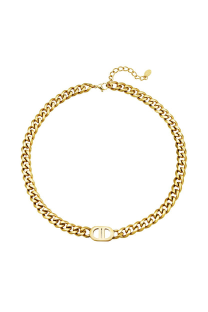 Collana La bella vita Gold Stainless Steel