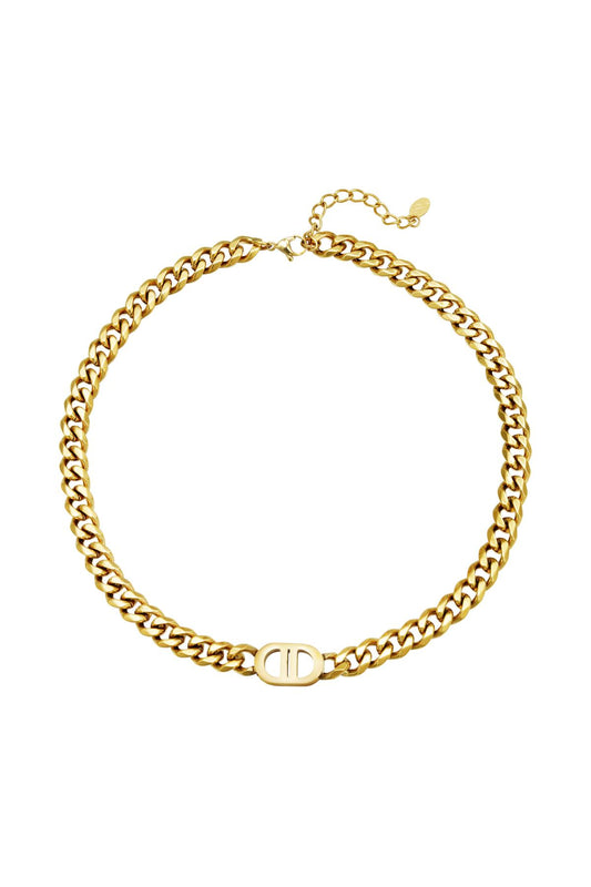 Collana La bella vita Gold Stainless Steel