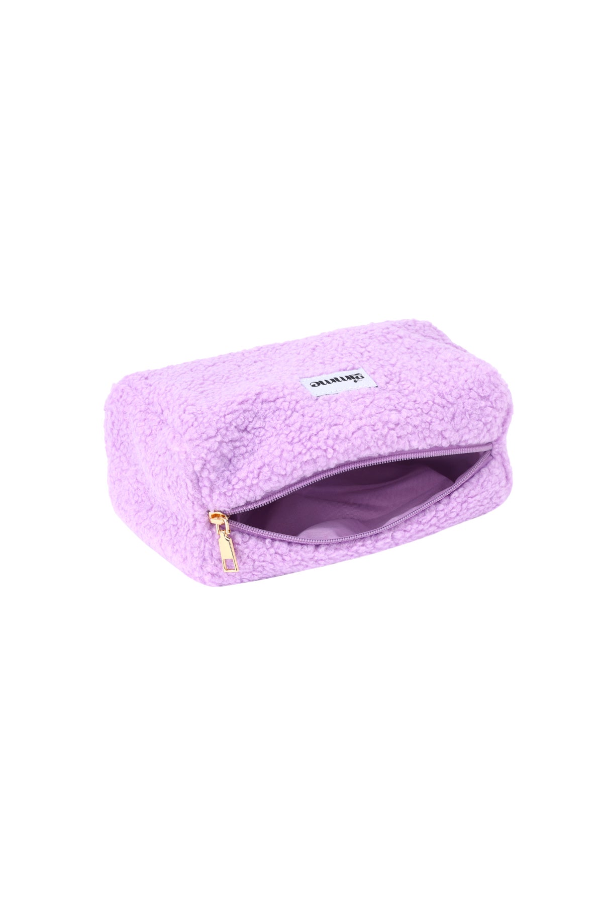 Dammi un orsacchiotto con la borsa per il trucco