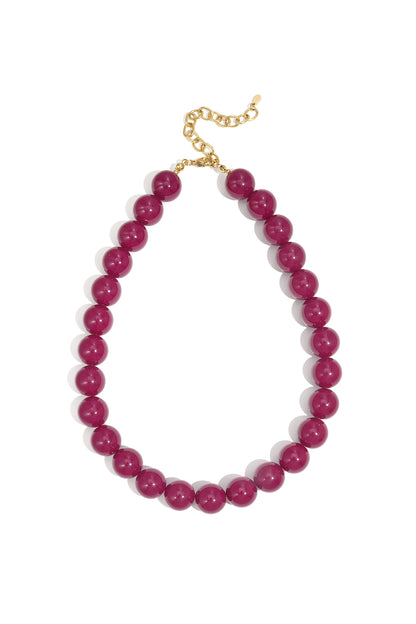 Collana con perle grandi