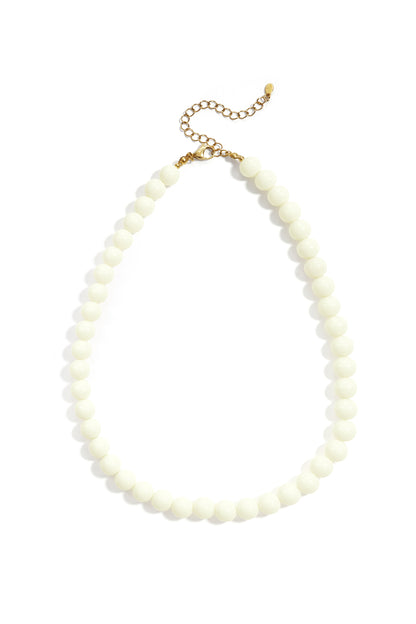 Collana con perle medie-10mm