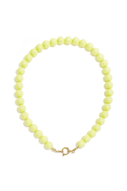 Collana di perline con chiusura frontale - 12 mm