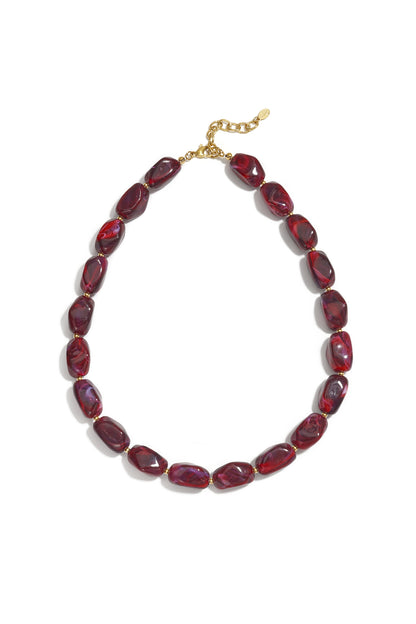 Collana con perle organiche