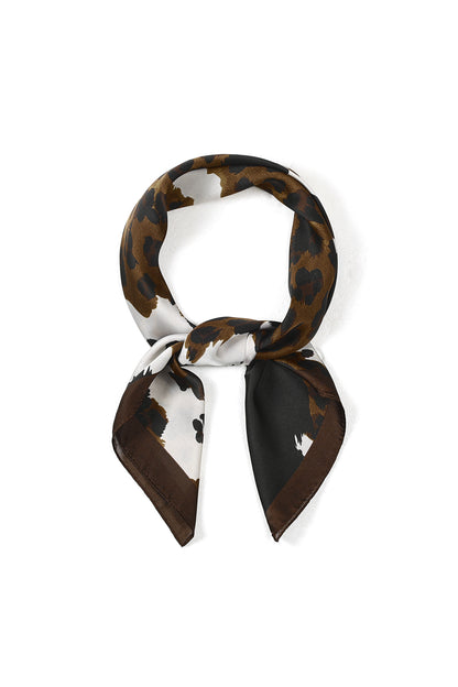 Sciarpe estive con stampa animalier, casual, in poliestere, accessori per tutti i giorni