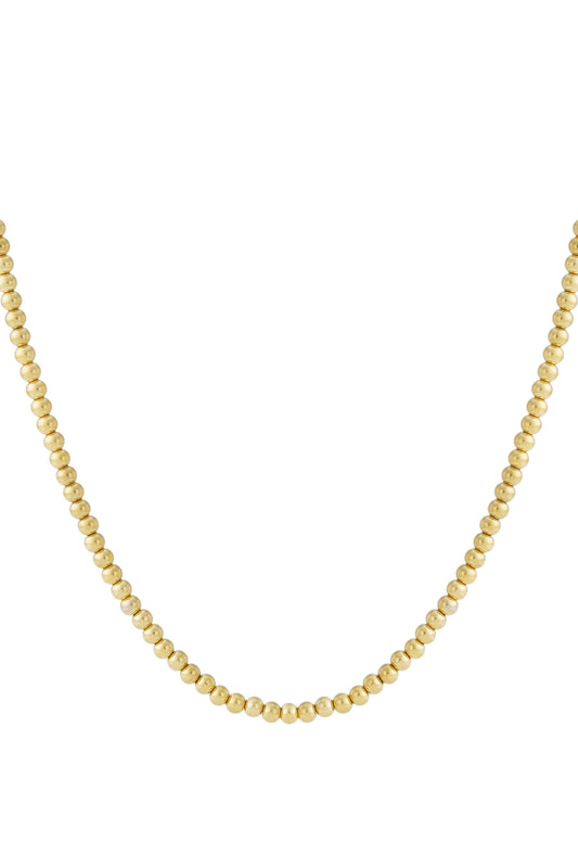Collana di perline solide - 6 mm