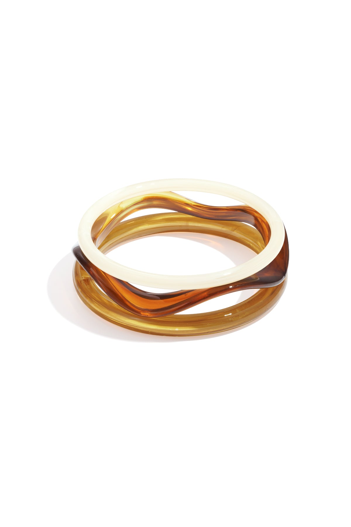 Braccialetti in acrilico tinta unita casual quotidiani semplici serie gioielli da donna