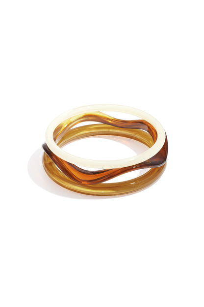 Braccialetti in acrilico tinta unita casual quotidiani semplici serie gioielli da donna