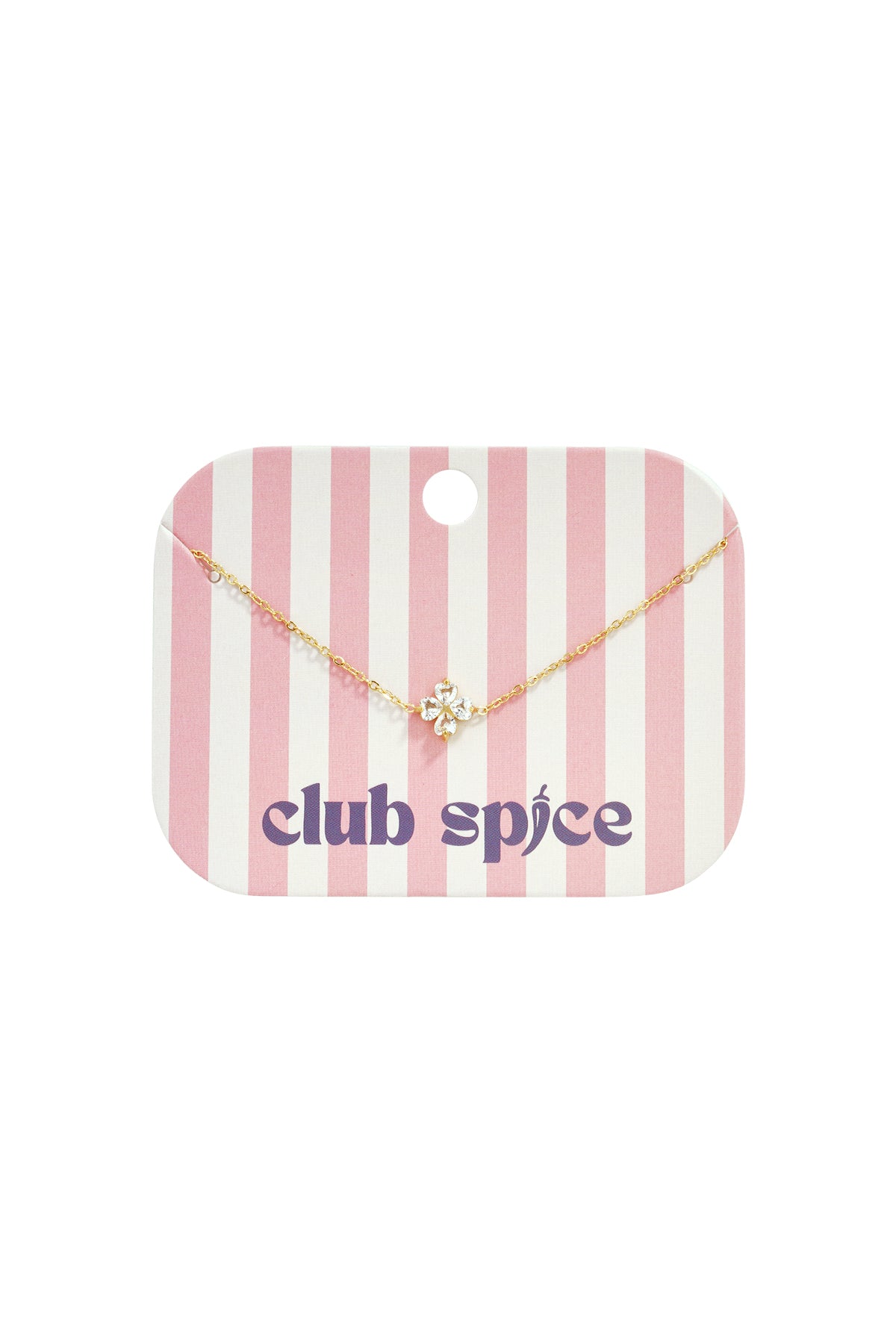 Bracciale con decorazione a trifoglio