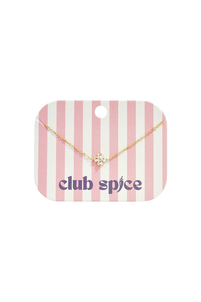 Bracciale con decorazione a trifoglio