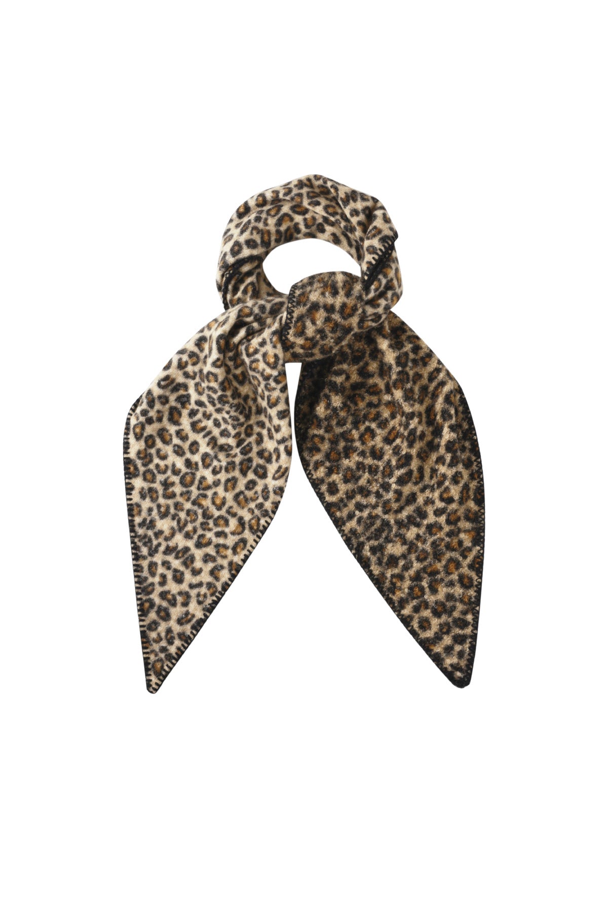 Sciarpe invernali stampa leopardata casual in poliestere quotidiano