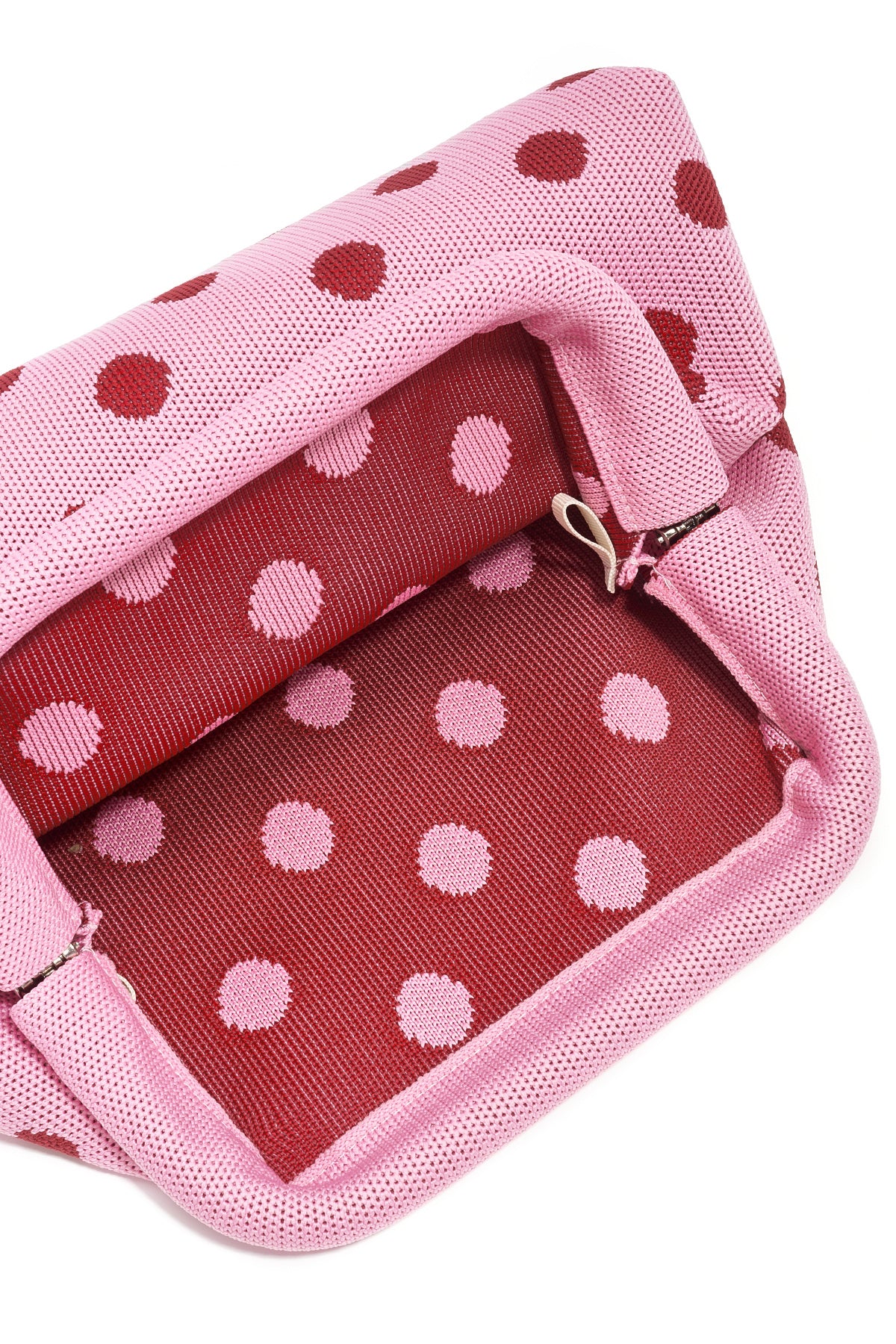 Borse a tracolla a pois in poliestere, accessori