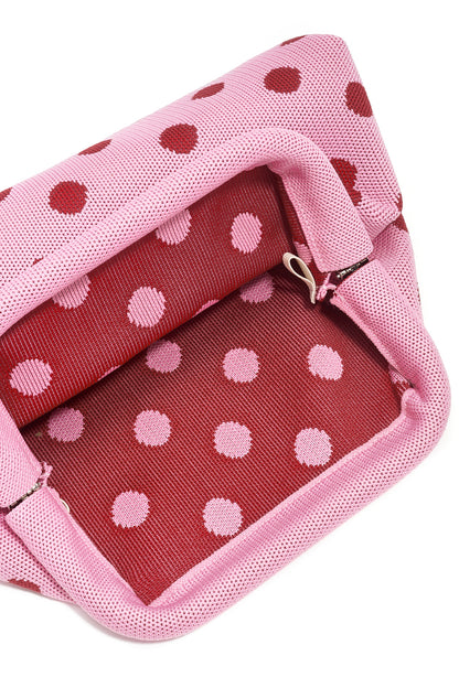 Borse a tracolla a pois in poliestere, accessori
