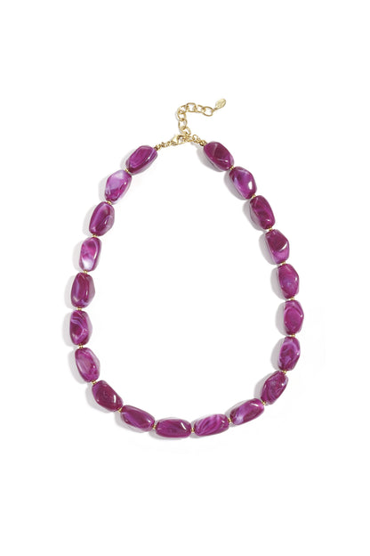 Collana con perle organiche