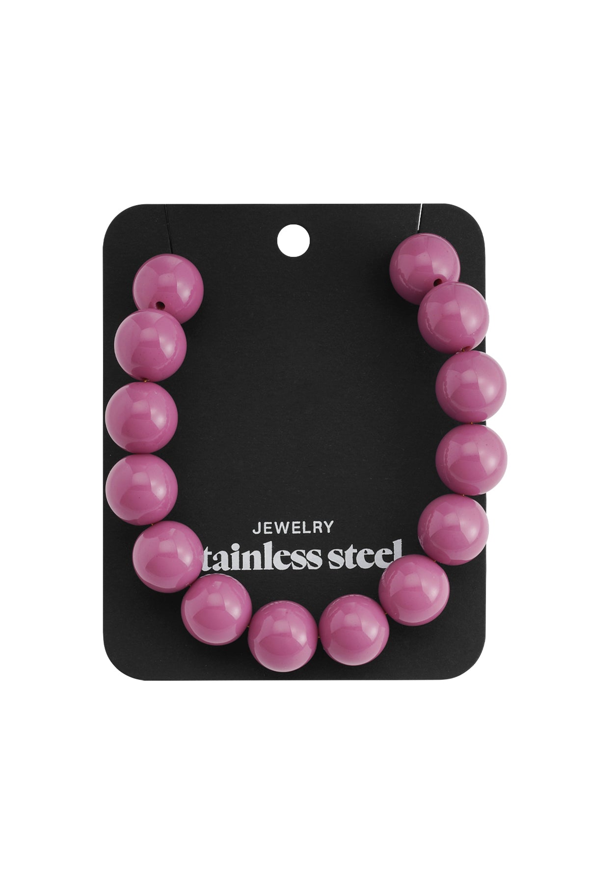 Collana con perle grandi