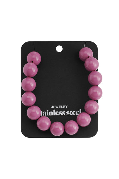 Collana con perle grandi