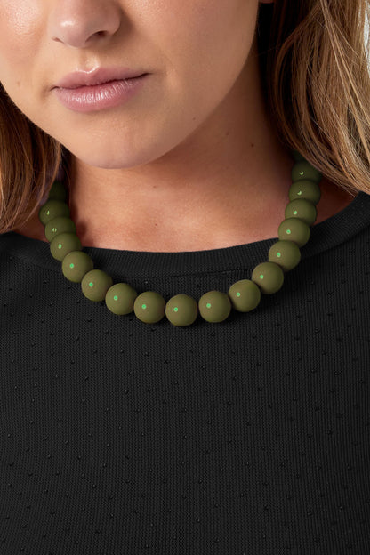 Collana con perle grandi