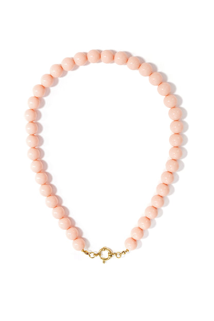 Collana di perline con chiusura frontale - 12 mm