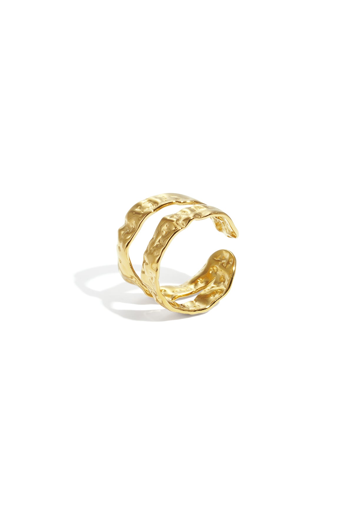 Doppio anello testurizzato