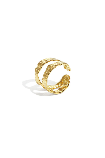 Doppio anello testurizzato