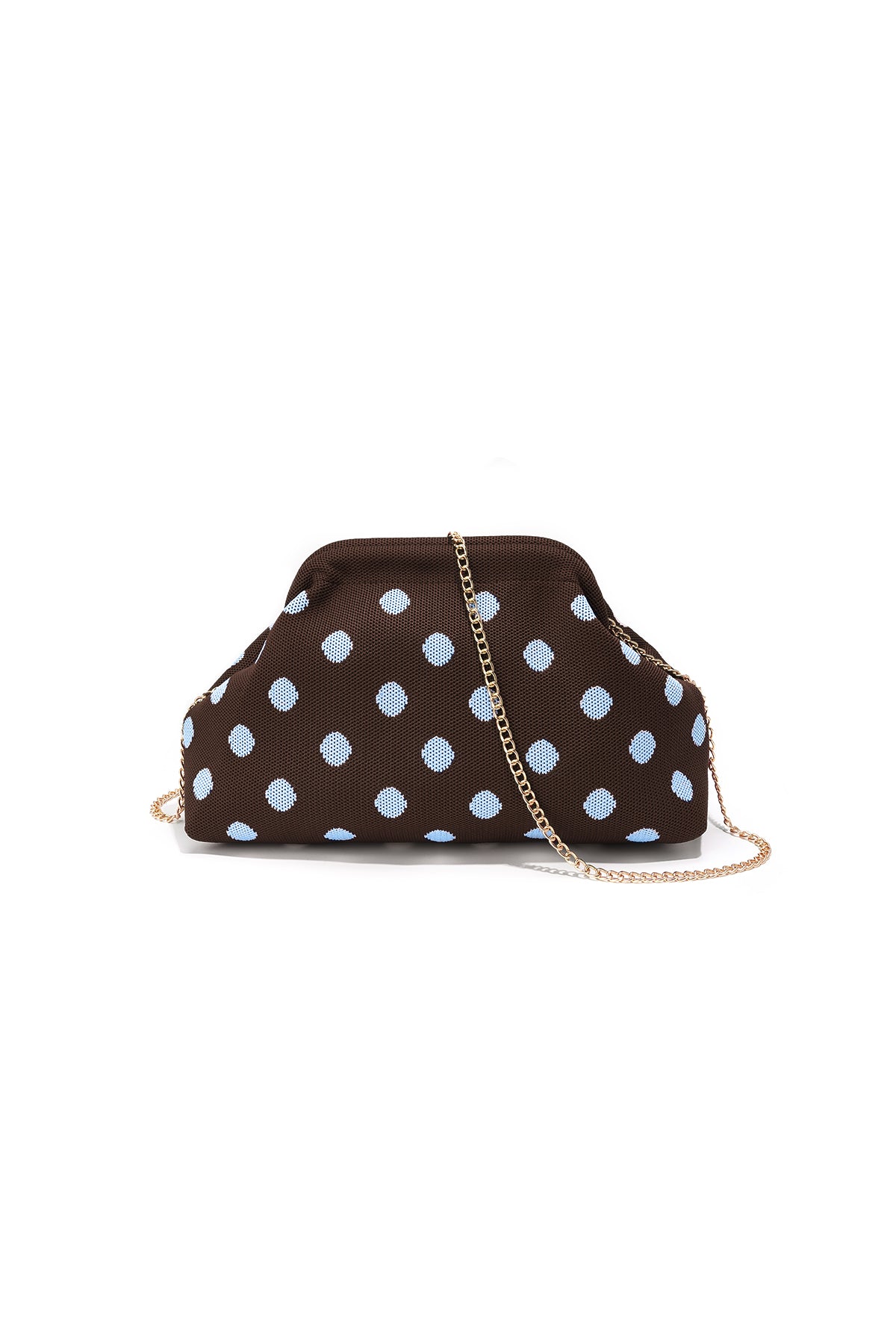 Borse a tracolla a pois in poliestere, accessori