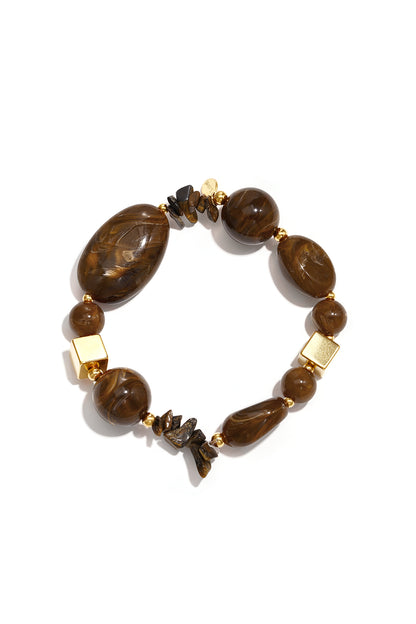 Braccialetti con perline in resina, perline, serie Sweet Daily Romantic, gioielli da donna
