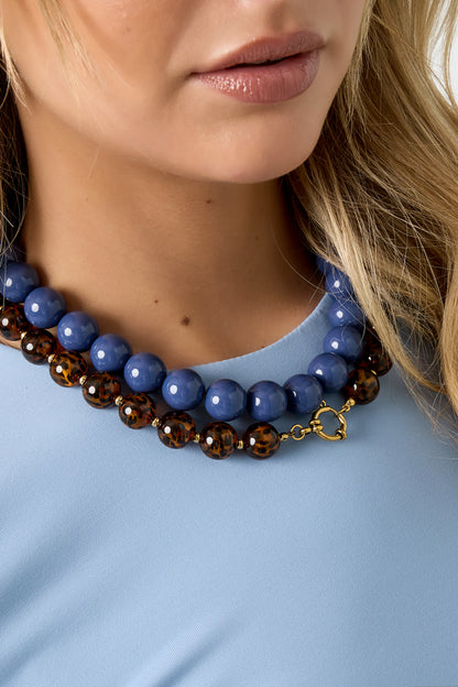 Collana con perle grandi
