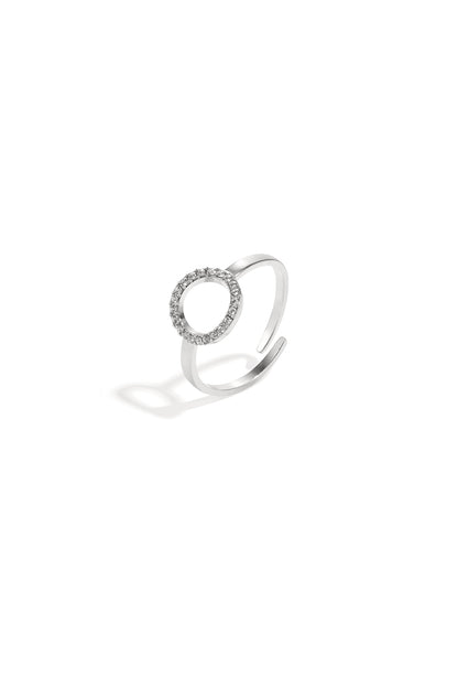 Anelli minimalisti in acciaio inossidabile, serie casual e semplice, gioielli da donna