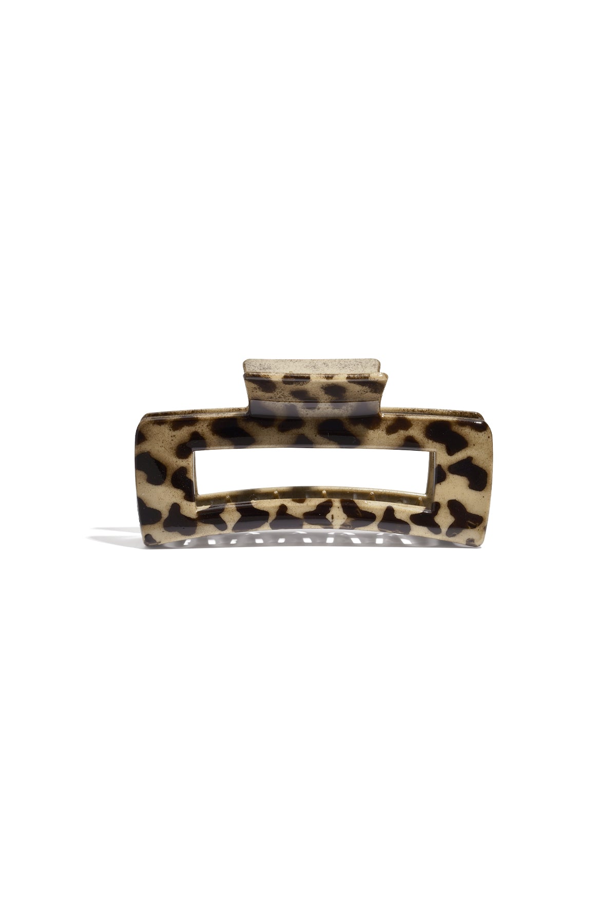 Fermagli per capelli con stampa leopardata, accessori quotidiani in plastica