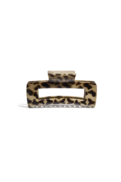 Fermagli per capelli con stampa leopardata, accessori quotidiani in plastica