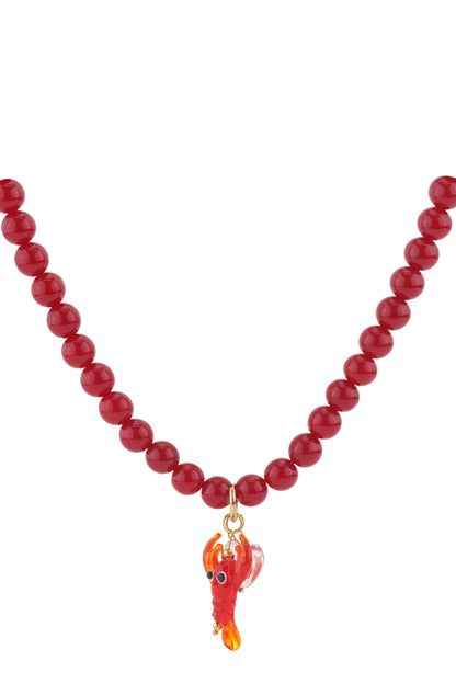 Collana con perle medie-10mm