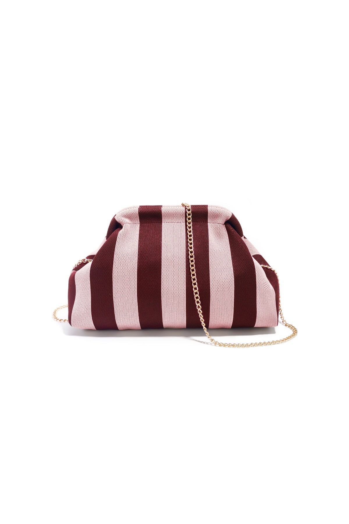 Borse a tracolla a righe in poliestere con accessori