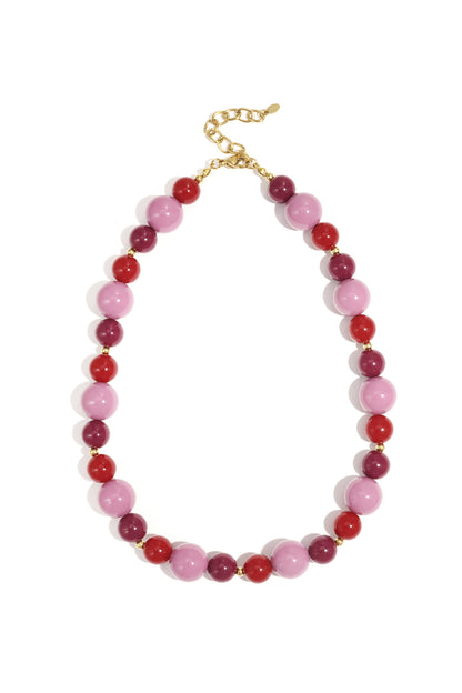 Collana con perle di diverse dimensioni
