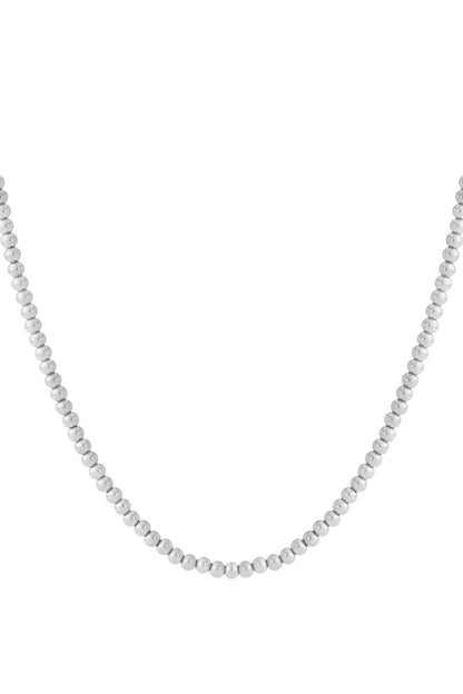 Collana di perline solide - 6 mm