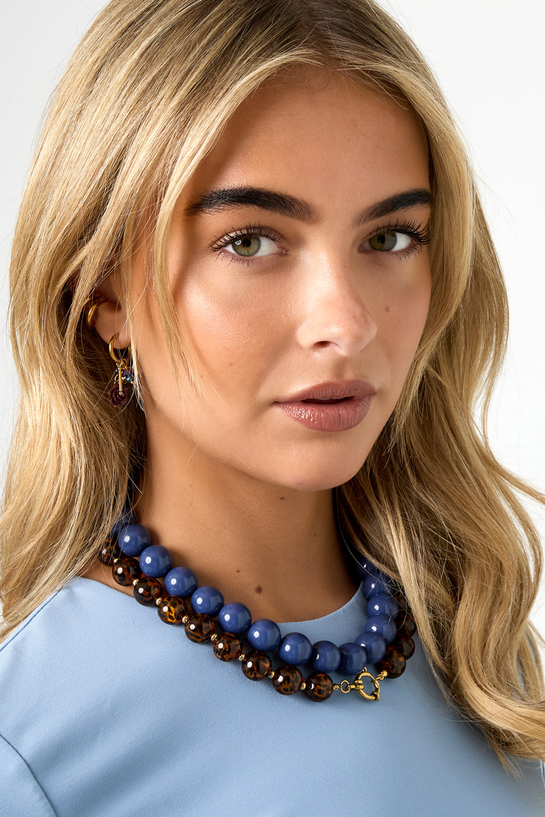 Collana con perle grandi
