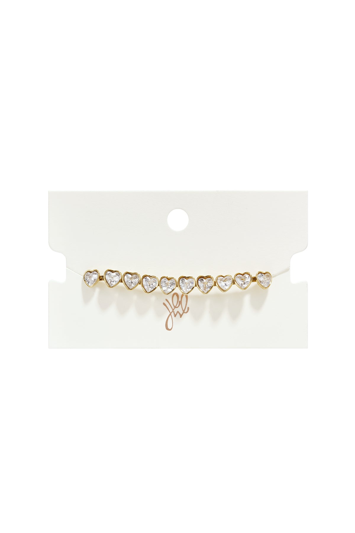 Bracciali a catena in acciaio inossidabile con cuore, serie Simple Daily Simple, gioielli da donna