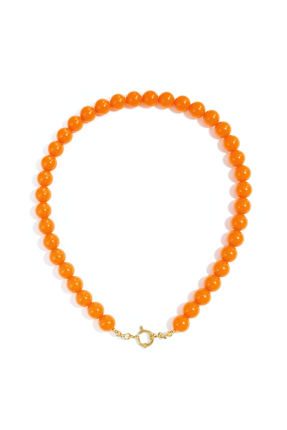 Collana di perline con chiusura frontale - 12 mm
