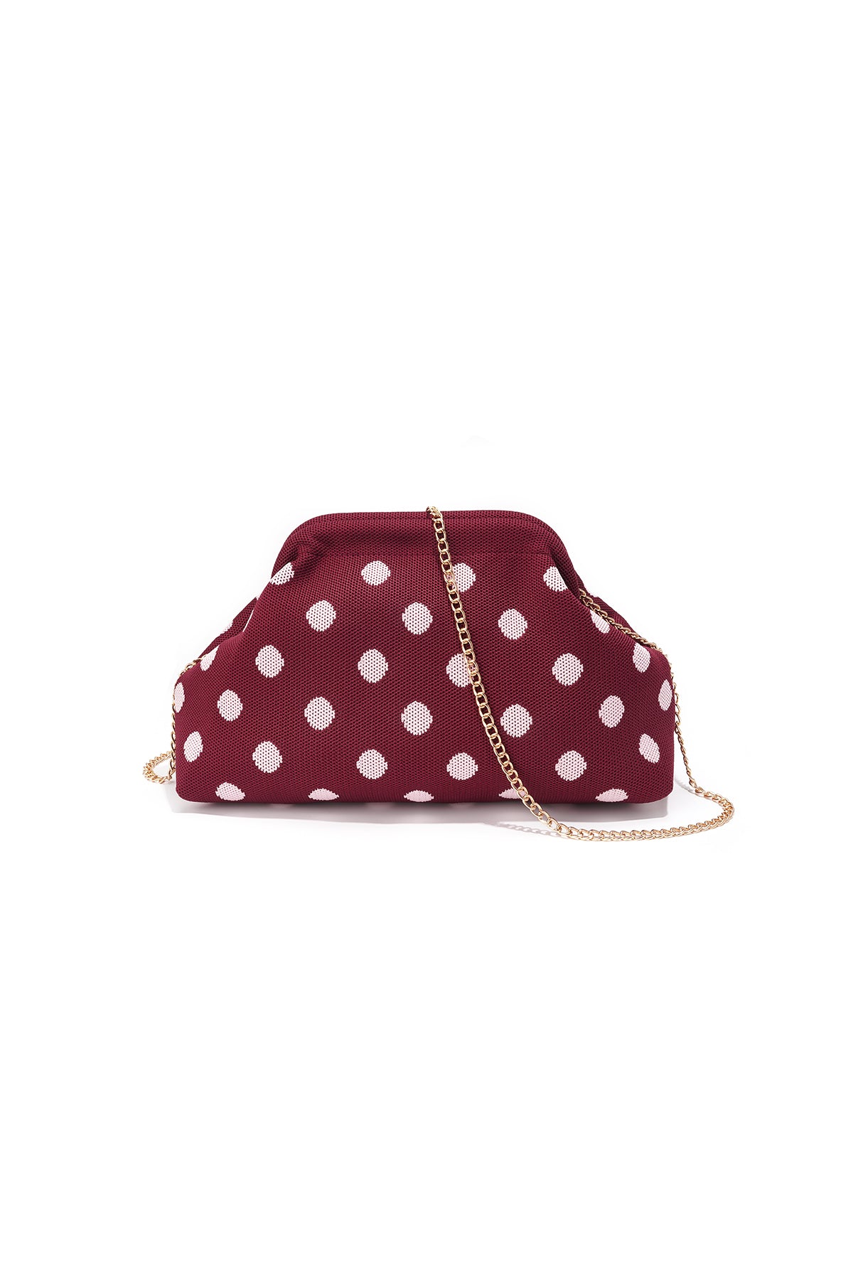 Borse a tracolla a pois in poliestere, accessori