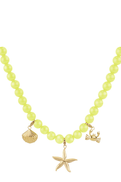 Collana con perle medie-10mm