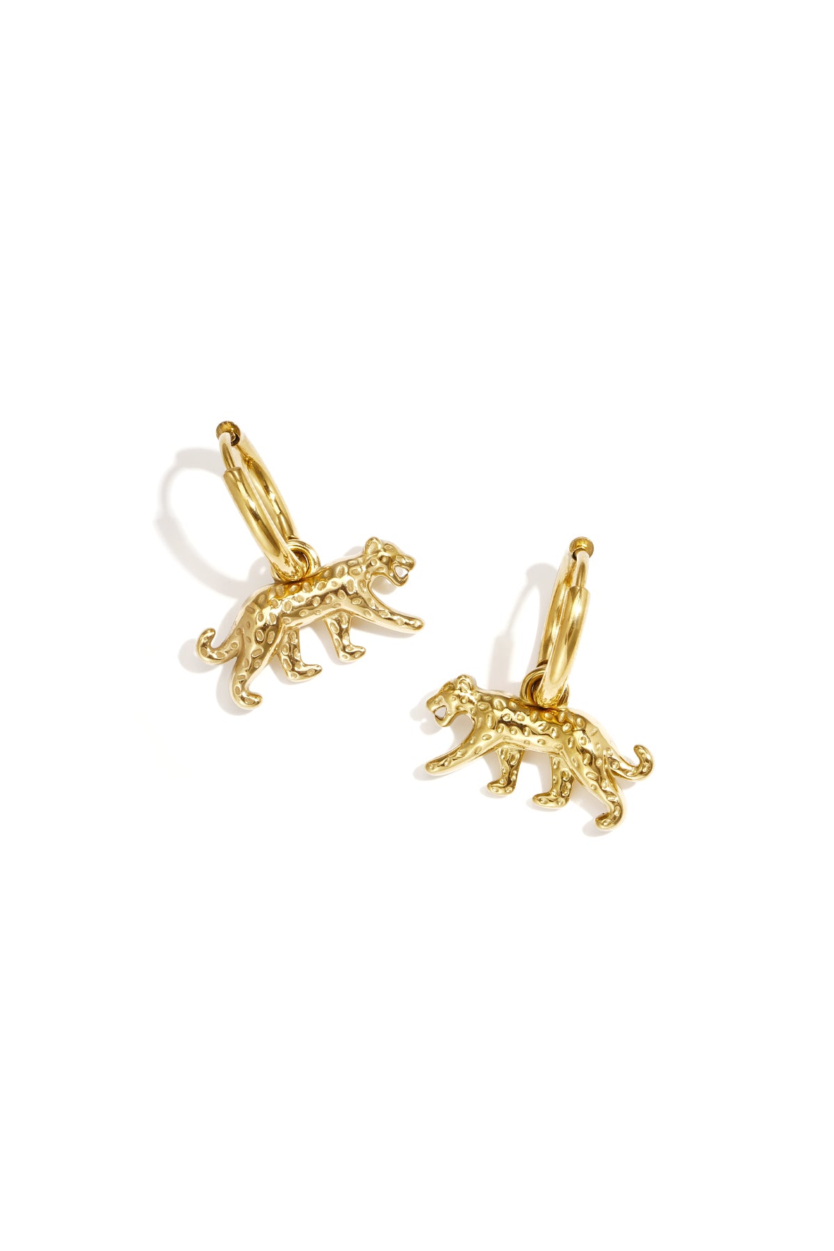 Orecchini pendenti in acciaio inossidabile con motivo animale, serie semplice e quotidiana, gioielli da donna